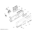 Схема №5 GM206110 с изображением Рамка для посудомойки Bosch 00442049