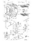 Схема №2 DW110W (F092263) с изображением Инструкция по эксплуатации для посудомоечной машины Indesit C00360981