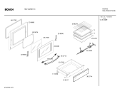 Схема №3 HSV162RBY, Bosch с изображением Панель управления для электропечи Bosch 00364889