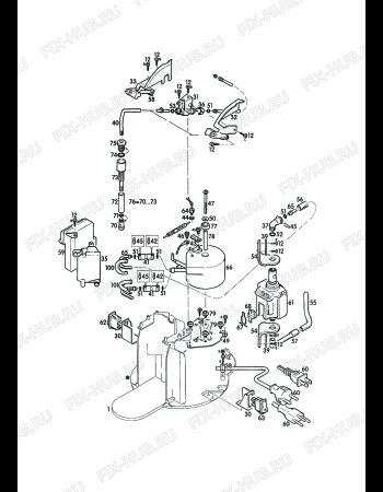 Схема №3 EN 191.C NESPRESSO с изображением Трубка для электрокофемашины DELONGHI ES0047974