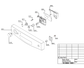 Схема №4 BEKO D 5320 FW (7600188300) с изображением Дверца для посудомоечной машины Beko 1880180510