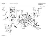 Схема №6 SGI43A45 с изображением Передняя панель для электропосудомоечной машины Bosch 00436298