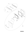 Схема №2 MWHANL4251IX (F087776) с изображением Панель для плиты (духовки) Indesit C00380202