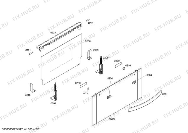 Схема №5 3HT618XP с изображением Ручка выбора программ для плиты (духовки) Bosch 00607012