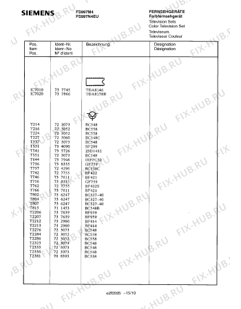 Схема №12 FS997N4EU с изображением Модуль для жк-телевизора Siemens 00756757