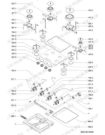 Схема №1 AKM 441 MR с изображением Другое для духового шкафа Whirlpool 481244039456