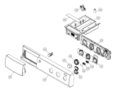 Схема №1 W6245 DK   -White #2101723 (900003126, WM25.3) с изображением Декоративная панель для стиралки Gorenje 226682