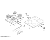 Схема №1 B9896X с изображением Стеклокерамика для плиты (духовки) Bosch 00477341
