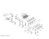 Схема №4 P1HEB59050 с изображением Крышка для духового шкафа Bosch 00496039