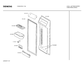 Схема №10 KG66U55 с изображением Толкатель для холодильной камеры Siemens 00266832