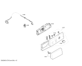 Схема №5 WTV74300FF с изображением Панель управления для сушильной машины Bosch 00661646