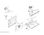 Схема №5 HB239E5 с изображением Панель управления для духового шкафа Siemens 11002539