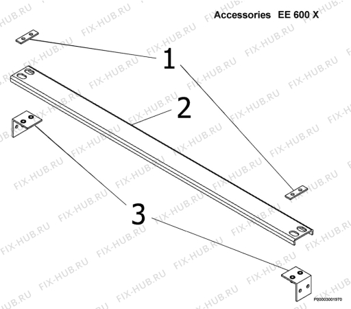 Взрыв-схема кофеварки (кофемашины) Electrolux EE600X - Схема узла Accessories