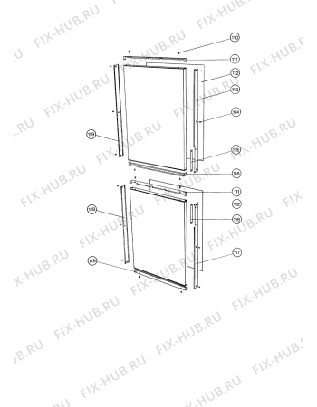 Схема №4 A2592FF с изображением Электрокомпрессор для холодильной камеры Aeg 54000332532501