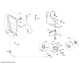 Схема №6 SMS63L08AU с изображением Панель управления для посудомойки Bosch 00744833