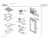 Схема №3 KS20V03GB с изображением Дверь для холодильной камеры Siemens 00216137