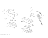 Схема №2 TDS4530 с изображением Крышка для утюга (парогенератора) Bosch 00740742