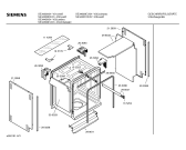 Схема №5 SE34200DK с изображением Вкладыш в панель для посудомоечной машины Siemens 00351703