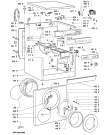 Схема №1 AWM 365 с изображением Вставка для стиральной машины Whirlpool 481945919523