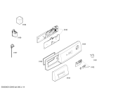Схема №3 WLF20164OE с изображением Панель управления для стиральной машины Bosch 00609127