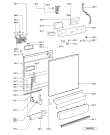 Схема №2 ADP 6536 WH -n.prod. с изображением Обшивка для посудомойки Whirlpool 481245373323