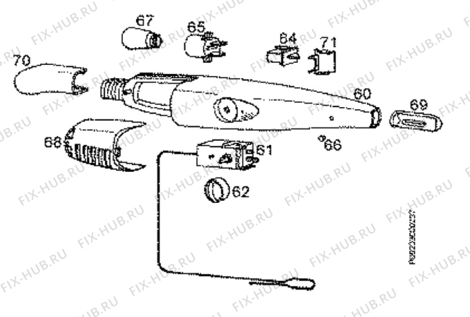 Взрыв-схема холодильника Zanussi CF29DS - Схема узла Electrical equipment 268