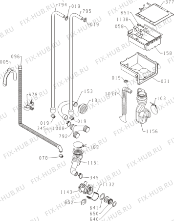 Взрыв-схема стиральной машины Gorenje W62ZY2/SRI (411043, PS10/11084) - Схема узла 06