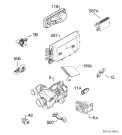 Схема №4 F55505VI0 с изображением Микромодуль для посудомойки Aeg 973911536074009