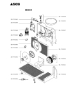 Схема №1 856604 с изображением Двигатель (мотор) для ломтерезки Seb SS-793364