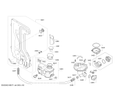 Схема №5 SMV40D00RU Silence с изображением Силовой модуль запрограммированный для электропосудомоечной машины Bosch 12015810