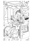 Схема №1 AWZ 125 с изображением Декоративная панель для электросушки Whirlpool 481245219722