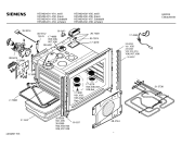 Схема №4 HE56045 с изображением Фронтальное стекло для плиты (духовки) Siemens 00215669