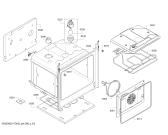 Схема №4 HBA43B151F с изображением Панель управления для плиты (духовки) Bosch 00746129