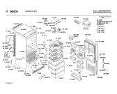 Схема №1 KGE7002 с изображением Панель для холодильника Bosch 00271445