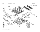 Схема №6 SGS47E02GB с изображением Передняя панель для электропосудомоечной машины Bosch 00439561
