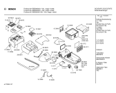 Схема №3 BBS8560 PERFECTA 85 с изображением Нижняя часть корпуса для электропылесоса Bosch 00288559
