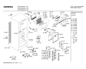 Схема №2 KS30U602IN с изображением Дверь для холодильной камеры Siemens 00241856