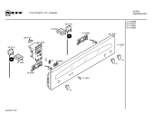 Схема №5 U1421N1GB с изображением Панель управления для духового шкафа Bosch 00367339
