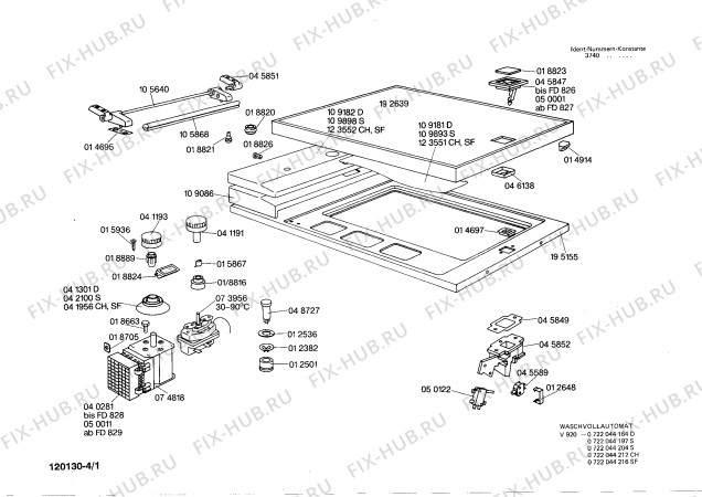 Схема №3 CV8370 с изображением Шланг для стиралки Siemens 00109146