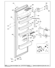 Схема №5 SS137020 (7249948716) с изображением Крышечка для холодильника Beko 4388850900