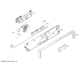Схема №6 SHV98M03UC с изображением Панель управления для электропосудомоечной машины Bosch 00479232