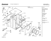 Схема №2 CW12010II CW1201 с изображением Панель управления для стиралки Bosch 00277948