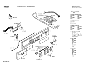Схема №4 WFK2681SN Exclusiv F1300 с изображением Вкладыш в панель для стиралки Bosch 00351808