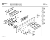 Схема №4 E1571S1 MEGA 1571 A с изображением Панель управления для плиты (духовки) Bosch 00362963
