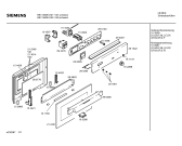 Схема №3 HB11360EU с изображением Панель для духового шкафа Siemens 00297322