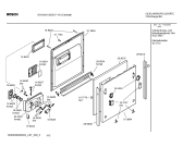 Схема №5 SGV56A03GB с изображением Набор кнопок для посудомойки Bosch 00184236