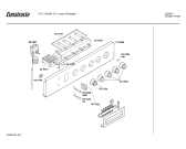 Схема №4 CH13160 с изображением Планка для духового шкафа Bosch 00272522