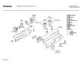 Схема №4 WP71000 SIWAMAT PLUS 7100 с изображением Панель для стиралки Siemens 00273646