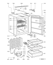 Схема №1 CI-30/1 с изображением Испаритель для холодильника Whirlpool 481251138099