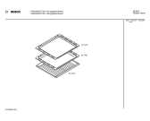 Схема №5 HEN226A с изображением Панель управления для плиты (духовки) Bosch 00295038